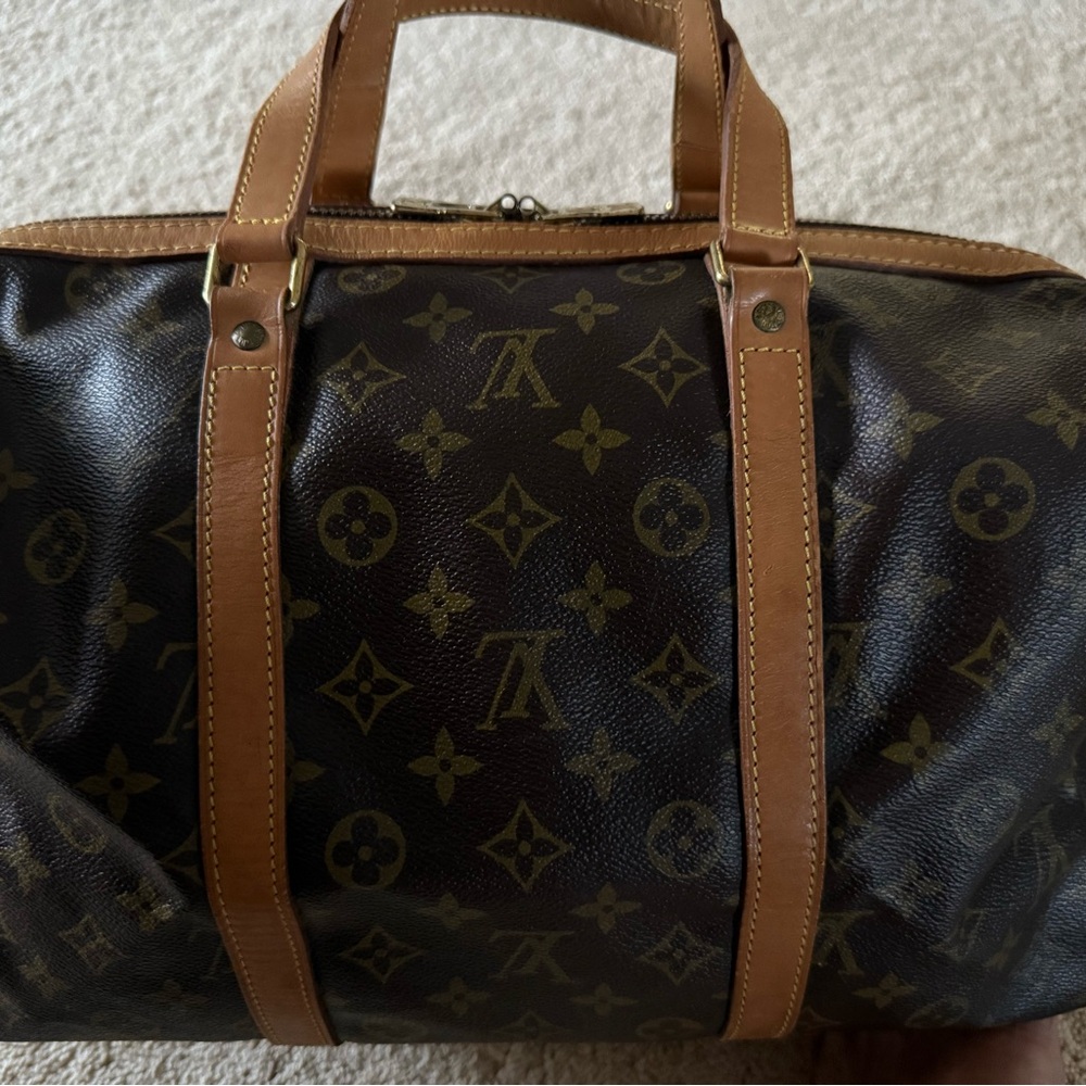 Louis Vuitton Dark Brown Monogram Tote authentic - Picture 7 of 10